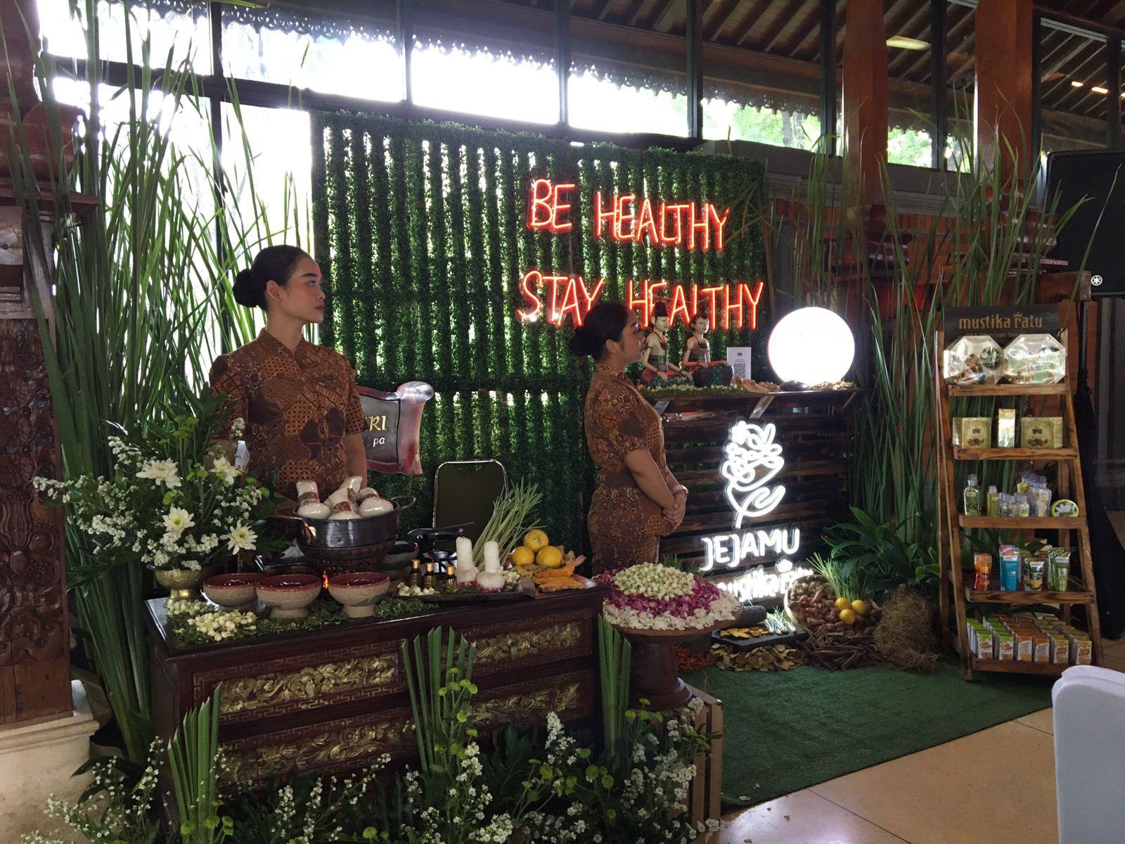 Booth Taman Sari Royal Heritage Spa Hadir dalam Acara Hari Jamu Nasional 2024